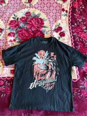 Sergio Calabasas “Dragon Ball Z” Black T-Shirt Size XXL